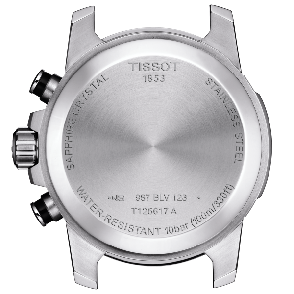 Tissot Supersport chrono fekete számlapos férfi óra T1256171105100