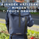 Tissot T-Touch Connect Sport titánium fehér szilikonszíjas solar hybrid okosóra T1534204705103