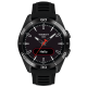 Tissot T-Touch Connect Sport titánium fekete szilikonszíjas solar hybrid okosóra T1534204705104