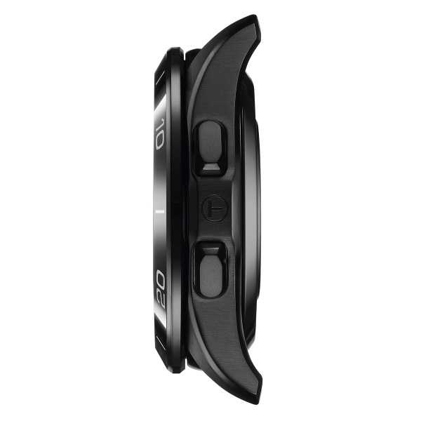 Tissot T-Touch Connect Sport titánium fekete szilikonszíjas solar hybrid okosóra T1534204705104