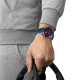 Tissot T-Touch Connect Sport titánium kék szilikonszíjas solar hybrid okosóra T1534204705101