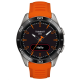 Tissot T-Touch Connect Sport titánium narancs szilikonszíjas solar hybrid okosóra T1534204705102