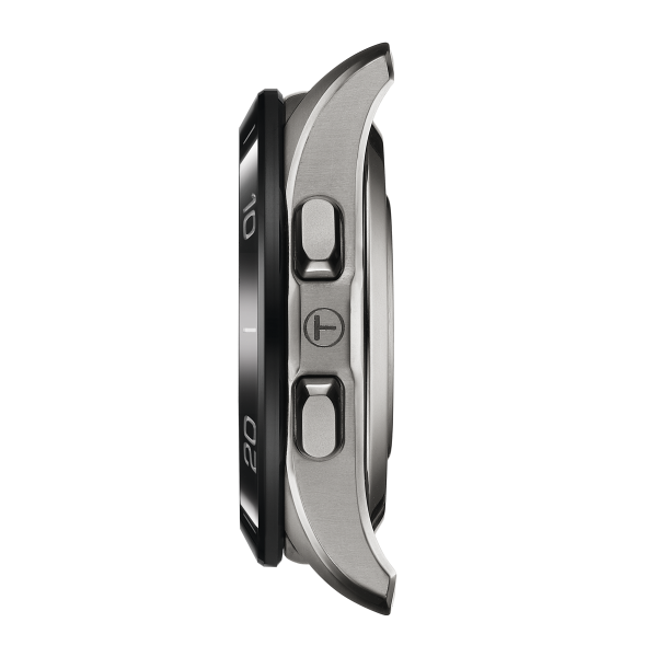 Tissot T-Touch Connect Sport titánium narancs szilikonszíjas solar hybrid okosóra T1534204705102