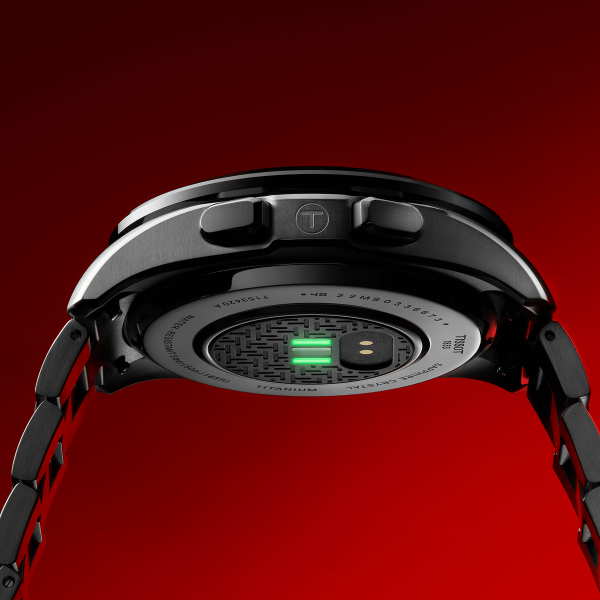 Tissot T-Touch Connect Sport titánium titán fémszíjas solar hybrid okosóra T1534204405100