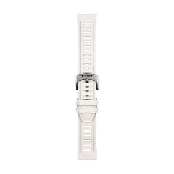 Tissot T-Touch fehér szilikon szíj T852049245