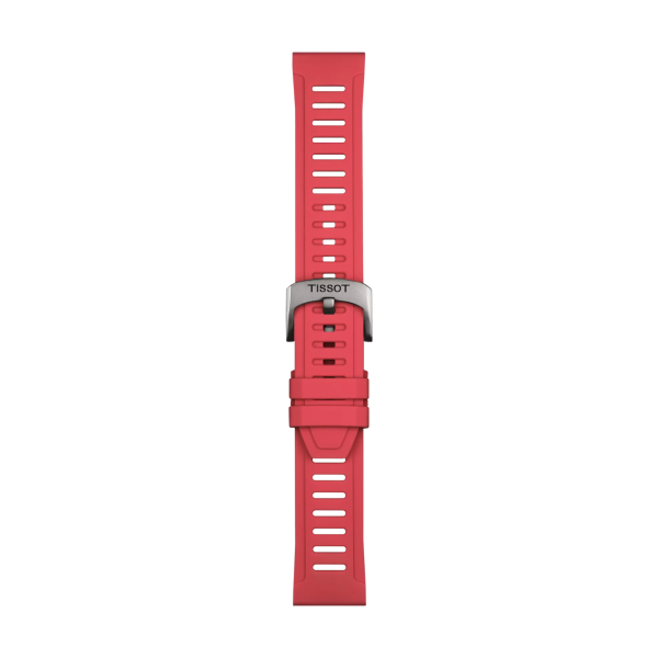 Tissot T-Touch piros szilikon szíj 