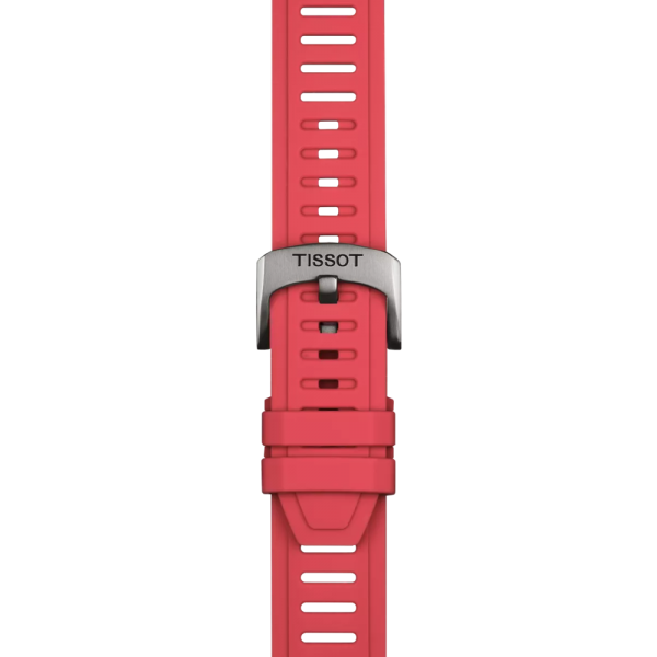 Tissot T-Touch piros szilikon szíj 
