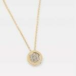 Tommy Hilfiger Arany színű nyaklánc cirkónia díszes medállal 2780569