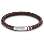 Tommy Hilfiger Barna fonott bőr karkötő mágneskapoccsal 2790402