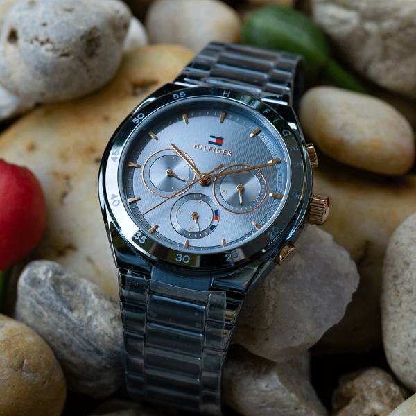 Tommy Hilfiger Carrie kék rozé női óra 1782576