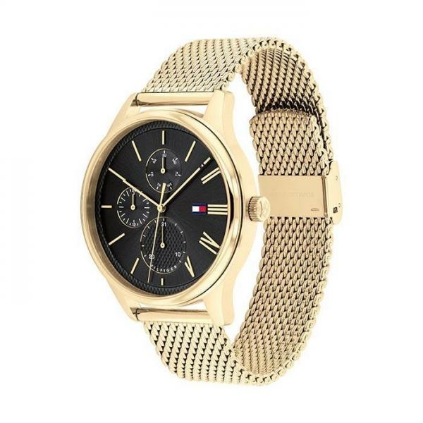 Tommy Hilfiger Damon arany színű férfi óra 1791848