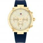 Tommy Hilfiger Emery sötétkék szilikon szíjas női óra 1782491