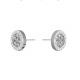 Tommy Hilfiger Ezüst színű acél fülbevaló cirkónia kövekkel 2780565