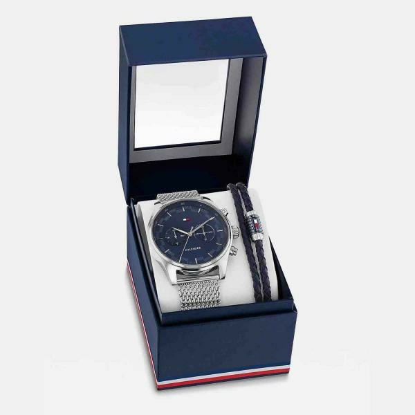 Tommy Hilfiger Férfi óra szett karkötővel 2770102