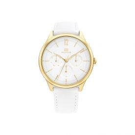 Tommy Hilfiger Layla fehér bőrszíjas női óra 1782454
