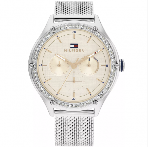 Tommy Hilfiger Lexi ezüst színű acél női óra 1782654