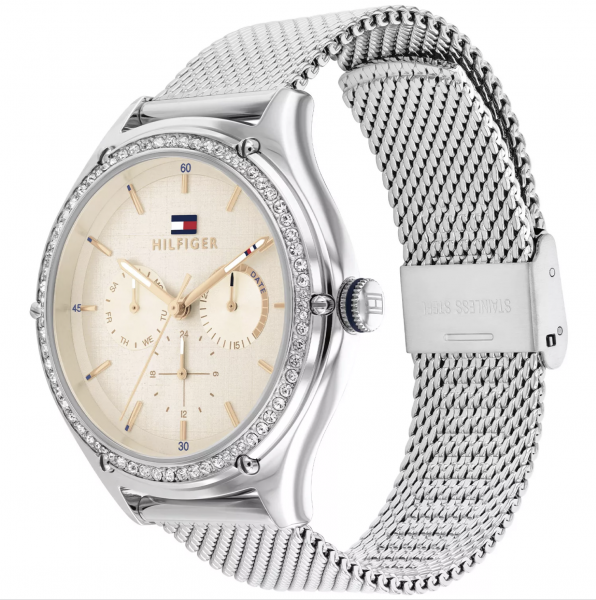 Tommy Hilfiger Lexi ezüst színű acél női óra 1782654