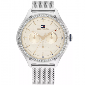 Tommy Hilfiger Lexi ezüst színű acél női óra 1782654