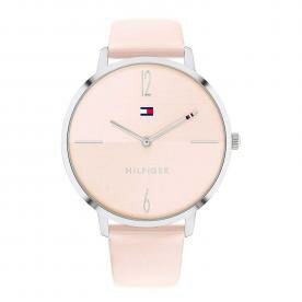 Tommy Hilfiger Liza púder színű női karóra rózsaszín hátlappal 1782378