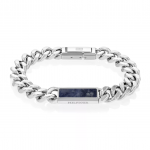 Tommy Hilfiger Nemesacél férfi karkötő szodalittal 2790538