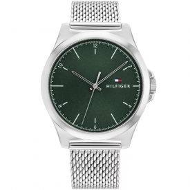 Tommy Hilfiger Norris zöld számlapos férfi óra 1710548