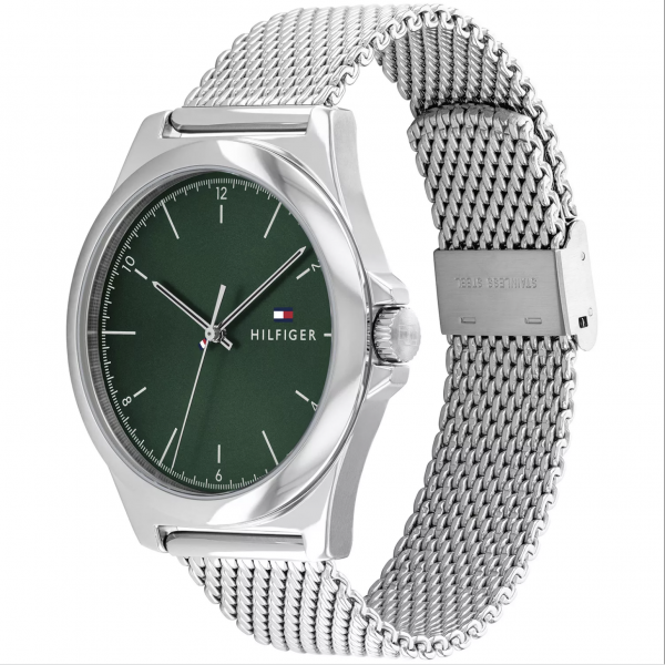 Tommy Hilfiger Norris zöld számlapos férfi óra 1710548