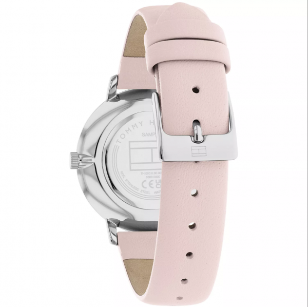 Tommy Hilfiger Pippa rózsaszín bőrszíjas női óra 1782670