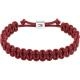 Tommy Hilfiger Piros fonott textil karkötő 2790494