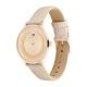 Tommy Hilfiger Tea rozé színű bézs bőrszíjas női óra 1782602