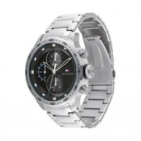 Tommy Hilfiger Trent ezüst színű férfi óra 1791805