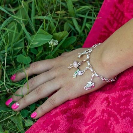 Trópusi állatok ihlette Thomas Sabo charm karkötő