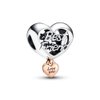Pandora ékszer Best friend bicolor charm