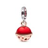 Pandora ékszer Mars kéttónusú függő charm