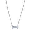 Pandora ékszer Csillogó masnis ezüst nyaklánc