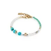Coeur de Lion Princess fusion pearls türkiz karkötő