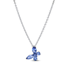 Pandora ékszer Szikrázó kék pillangó ezüst nyaklánc