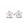 Pandora ékszer Cseresznye virág ezüst fülbevaló