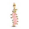 Pandora ékszer Pink hernyó shine charm