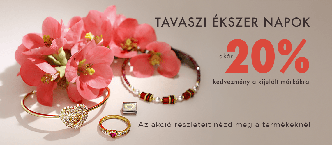 Tavaszi ékszer napok akció