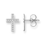 Thomas Sabo Kereszt ezüst fülbevaló cirkóniával H1880-051-14