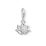 Thomas Sabo Lótusz virág ezüst charm cirkóniával 1300-051-14