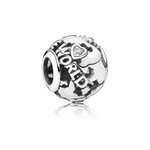 Pandora ékszer A világ körül ezüst charm cirkóniával 791718CZ