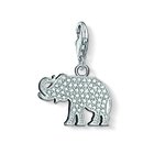 Thomas Sabo Elefánt pávé ezüst charm cirkóniával 1336-051-14