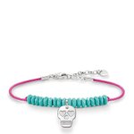 Thomas Sabo Koponya karkötő türkizzel - Love Bridge LBA0078-905-17