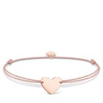 Thomas Sabo Textil karkötő gravírozható rozé szívvel LS005-597-19-L20