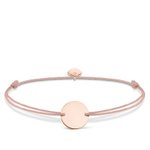 Thomas Sabo Textil karkötő gravírozható rozé lappal LS020-597-19-L20