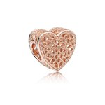 Pandora ékszer Szeretettel teli rozé charm 781811