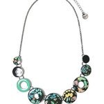 Desigual Misha negro nyaklánc  17WAGOF4F