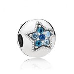 Pandora ékszer Fényes csillag klip 796380NSBMX