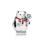 Pandora ékszer Karácsonyi jegesmedve charm 796466EN39